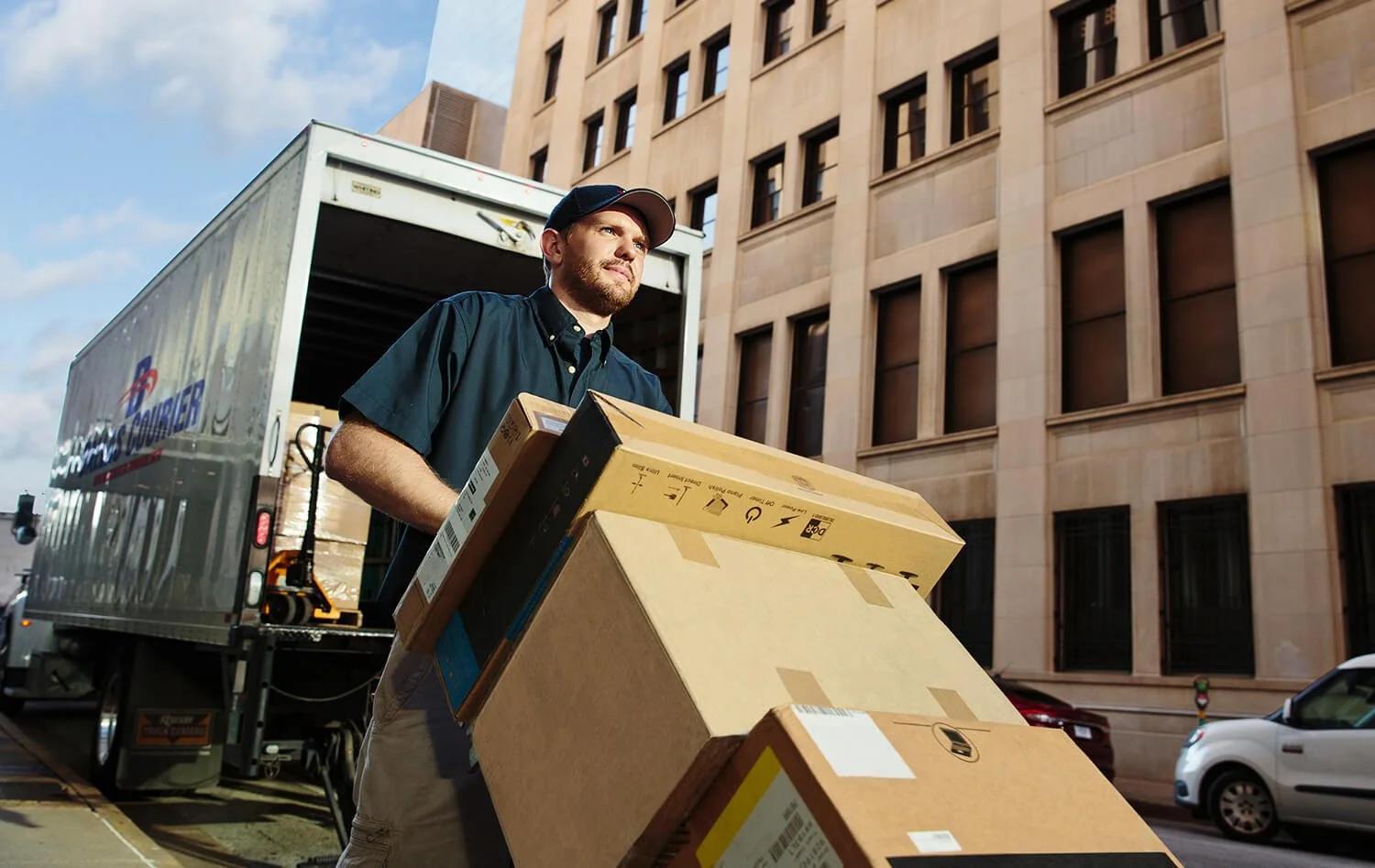 Courier and freight delivery service